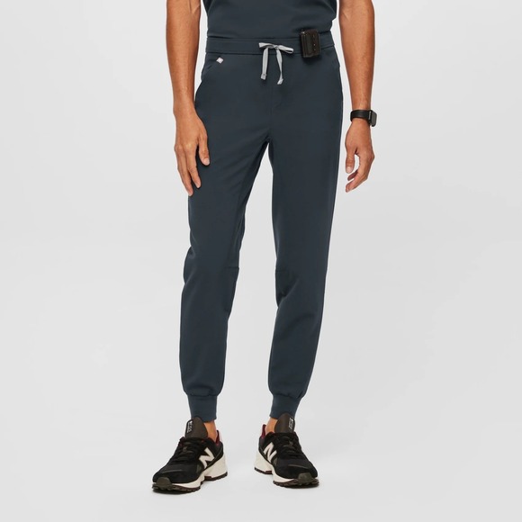 FIGS Mens Tansen Dark Harbor Jogger Scrub Pant Size MS Medium Short - Picture 1 of 7
